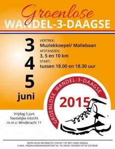 poster wandel 3 daagse 2015