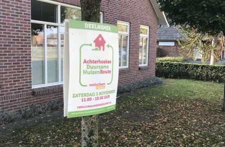 Zesde succesvolle Achterhoekse duurzame huizenroute