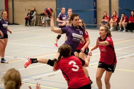 Dames 2 HV Grol wint overtuigend