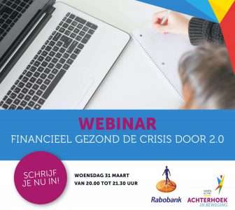 Webinar: Financieel gezond de crisis door 2.0