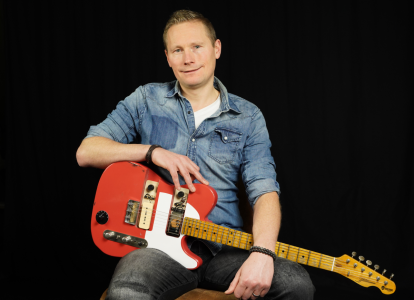Sander Overkamps speurtocht naar ultieme gitaargeluid