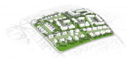 Plan voor bouw van 242 woningen