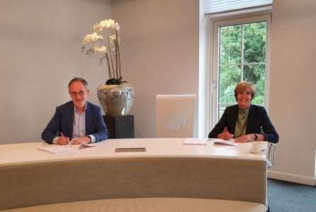 Ondertekening intentieovereenkomst Marga Klompé