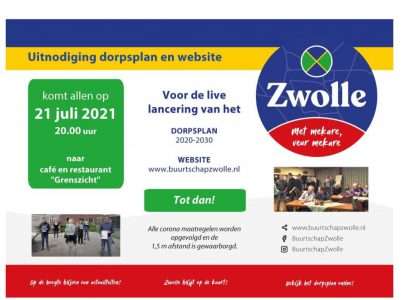 Contactgroep Zwolle presenteert Dorpsplan Zwolle 2020 – 2030
