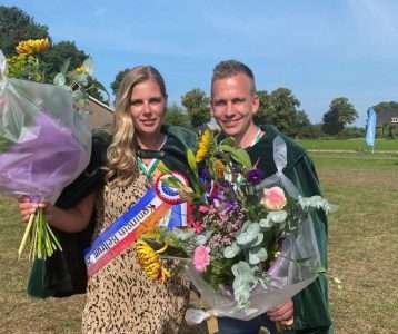 Daniëlle Stoverink en Ruud Westhoff koningspaar van Beltrum