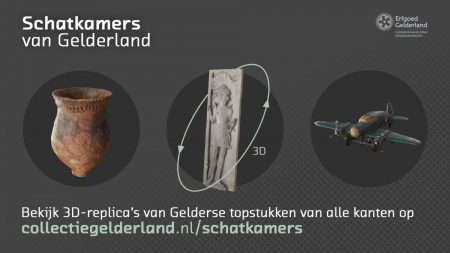 3D-objecten van Museum Villa Mondriaan online in Schatkamers van Gelderland