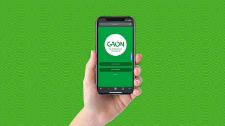 startscherm Gaon-app