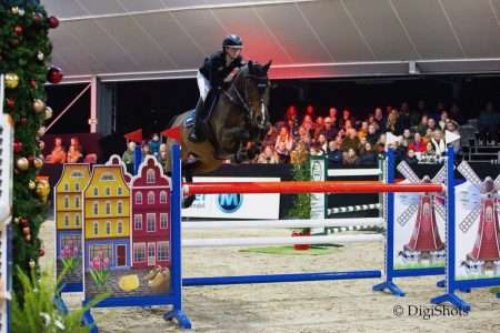 My Relander en Expert, winnaars van de U25 Grote Prijs op Jumping de Achterhoek 2022. Foto Digishots