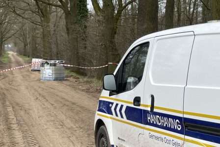 Vermoedelijk drugsafval gevonden in buitengebied Vragender