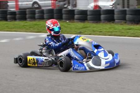 Siebe Wijma maakt klinkend debuut in IAME Senioren-klasse: P3 in GK4 Kart Series!