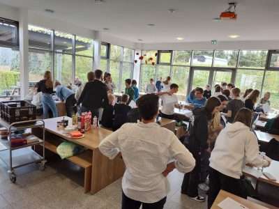 Leerlingen Marianum en leerlingen Herta-Levenstein-Realschule