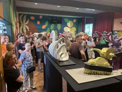 Maquettepresentatie Bloemencorso in Den Diek