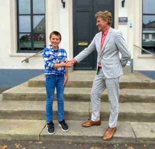 Marthen benoemd tot nieuwe kinderburgemeester van Aalten