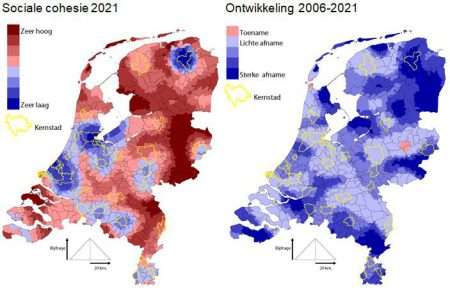 Onderzoek toont hoogste ‘Sociale Cohesie’ in Friese Waddeneilanden, Twente, en de Achterhoek; Stedelijke Gebieden Scoren Laag