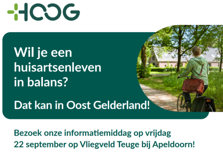 Informatiemiddag over Huisartsenposities in Oost-Gelderland