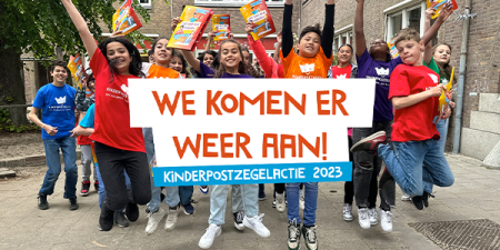 130.000 kinderen deelnemen aan Kinderpostzegelactie 2023