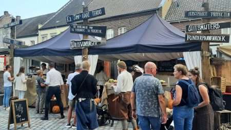 De Timp uit Zieuwent verzorgde historische catering tijdens Slag om Stevensweert