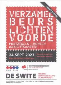 Postzegelbeurs in Lichtenvoorde bij De Swite