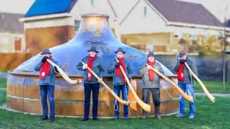 Midwinterhoorngroep Adventbloazers Groenlo start oefenperiode