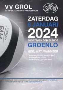 9e Nieuwjaarsvolleybaltoernooi door VV Grol