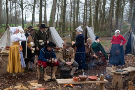 Jaarlijkse midwinterfair in het Achterhoeks Openluchtmuseum