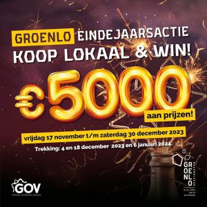 Ondernemersvereniging Groenlo lanceert ‘Koop Lokaal & Win’-actie met €5000 aan prijzen”