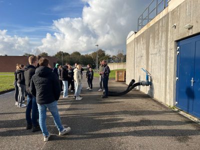 Staring College Borculo leerlingen adviseren voor een vogelvriendelijke waterzuivering