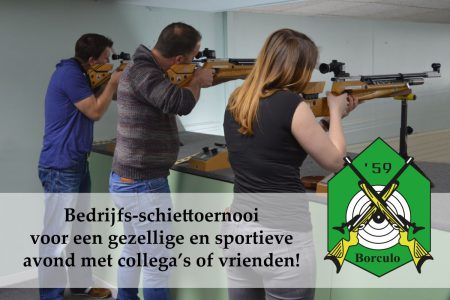 Jaarlijks Bedrijfs-Schiettoernooi door Schietvereniging Diabolo