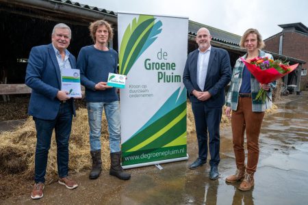Boerderij Ruimzicht in Halle ontvangt eerste groene pluim van Gelderland