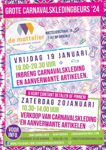 Carnavalskledingbeurs in Groenlo