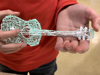 Tekenen met de 3D-pen in het BIEBlab