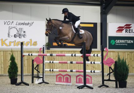 Wendy Scholten reservekampioen springen van Gelderland/Flevoland