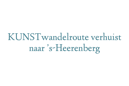 KUNSTwandelroute verhuist naar ’s-Heerenberg