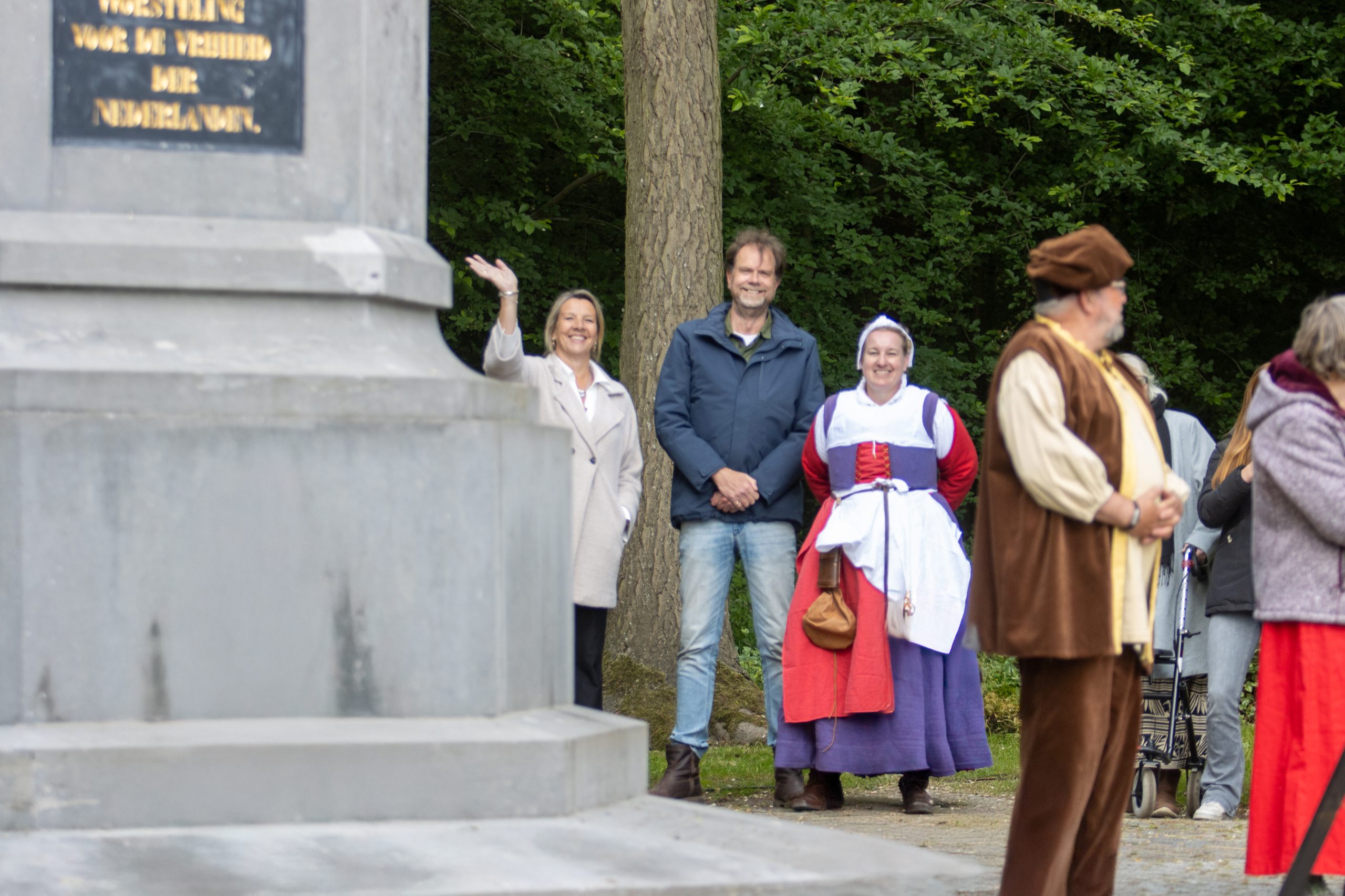 Groenlo vertegenwoordigd bij opening herdenking Slag bij Heiligerlee