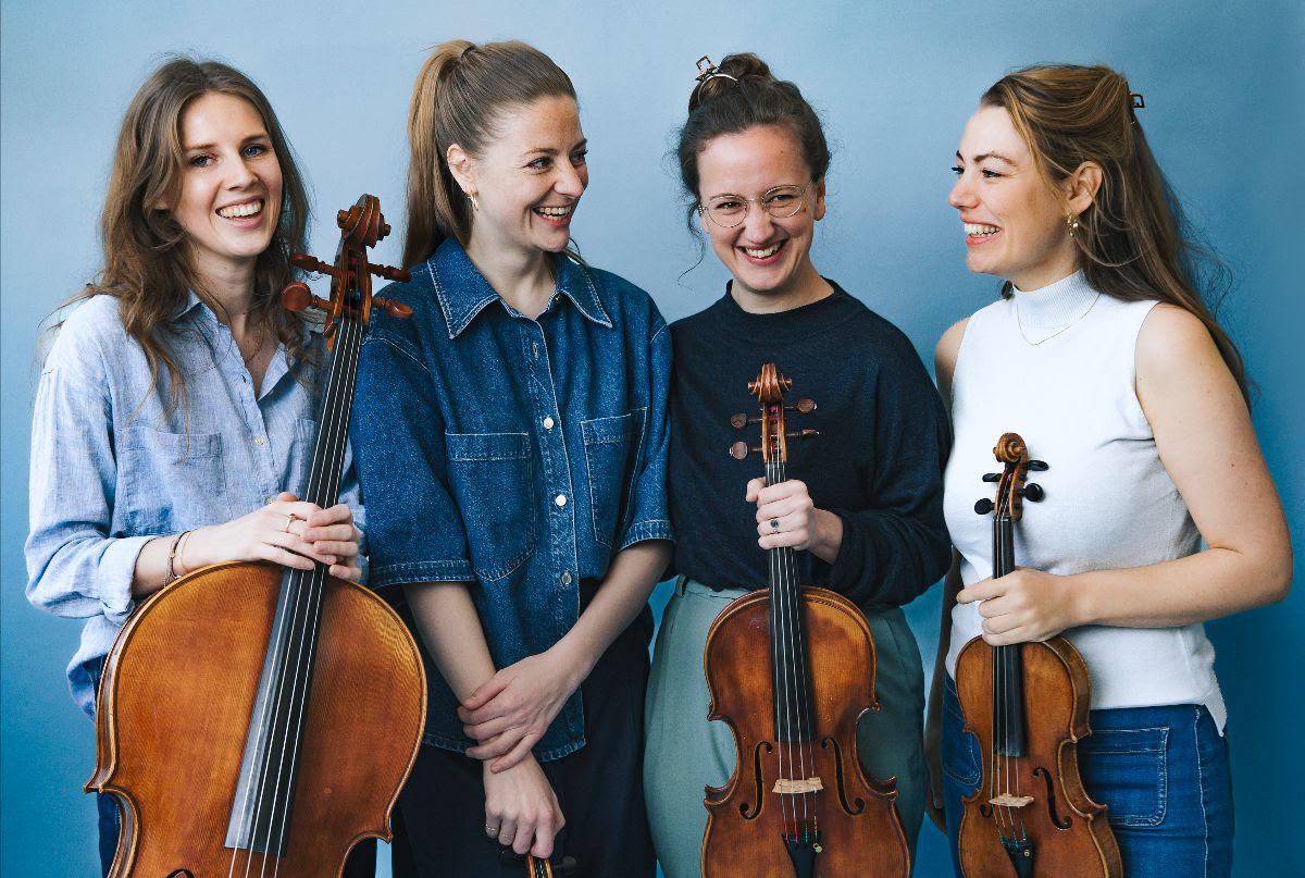 ADAM Quartet brengt muziek en poëzie samen op Huis Landfort in Megchelen