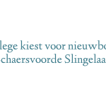 College kiest voor nieuwbouw Schaersvoorde Slingelaan