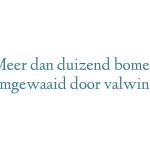 Meer dan duizend bomen omgewaaid door valwind