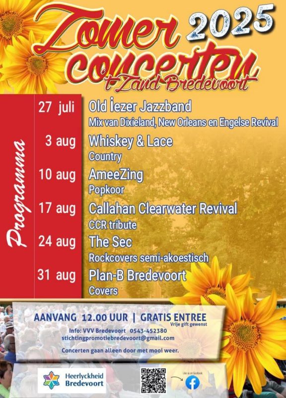 Zomerconcerten persbericht 2025