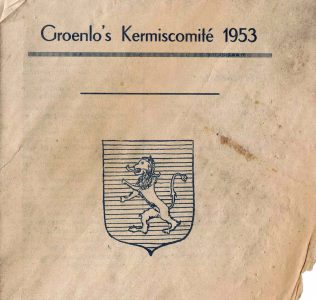 1 Voorkant Grolse kermis 1953