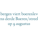 Eibergen viert boerenleven tijdens derde Boeren/streekdag op 9 augustus