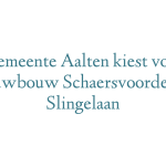 Gemeente Aalten kiest voor nieuwbouw Schaersvoorde aan Slingelaan