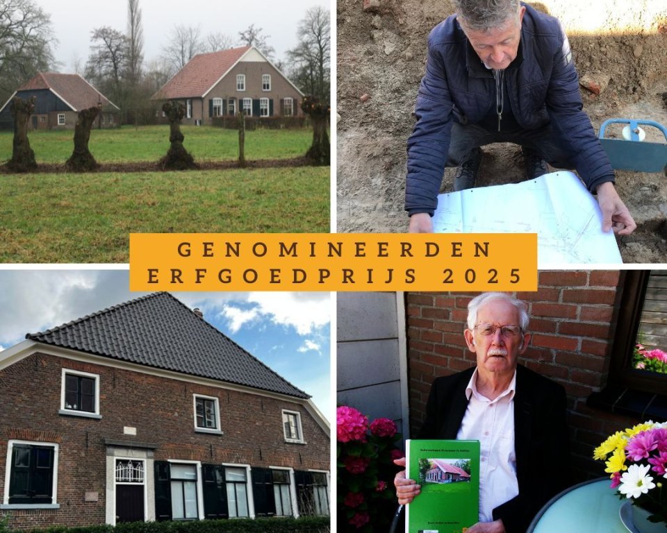 Genomineerden erfgoedprijs 2025