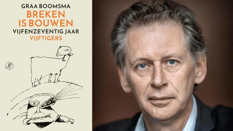 Graa Boomsma en boekomslag