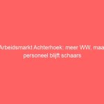 Arbeidsmarkt Achterhoek: meer WW, maar personeel blijft schaars