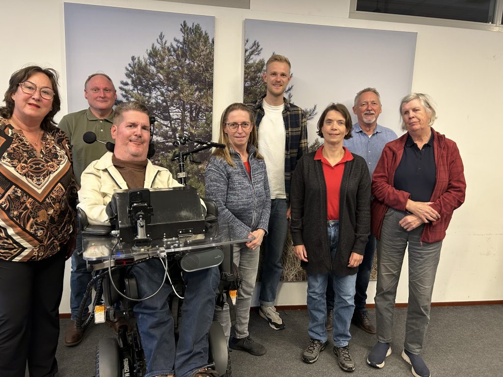 Groepsfoto werkgroep toegankelijke verkiezingen