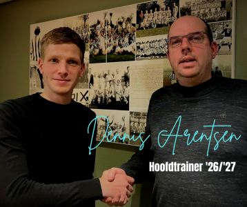 Dennis Arentsen nieuwe hoofdtrainer v.v. Erix