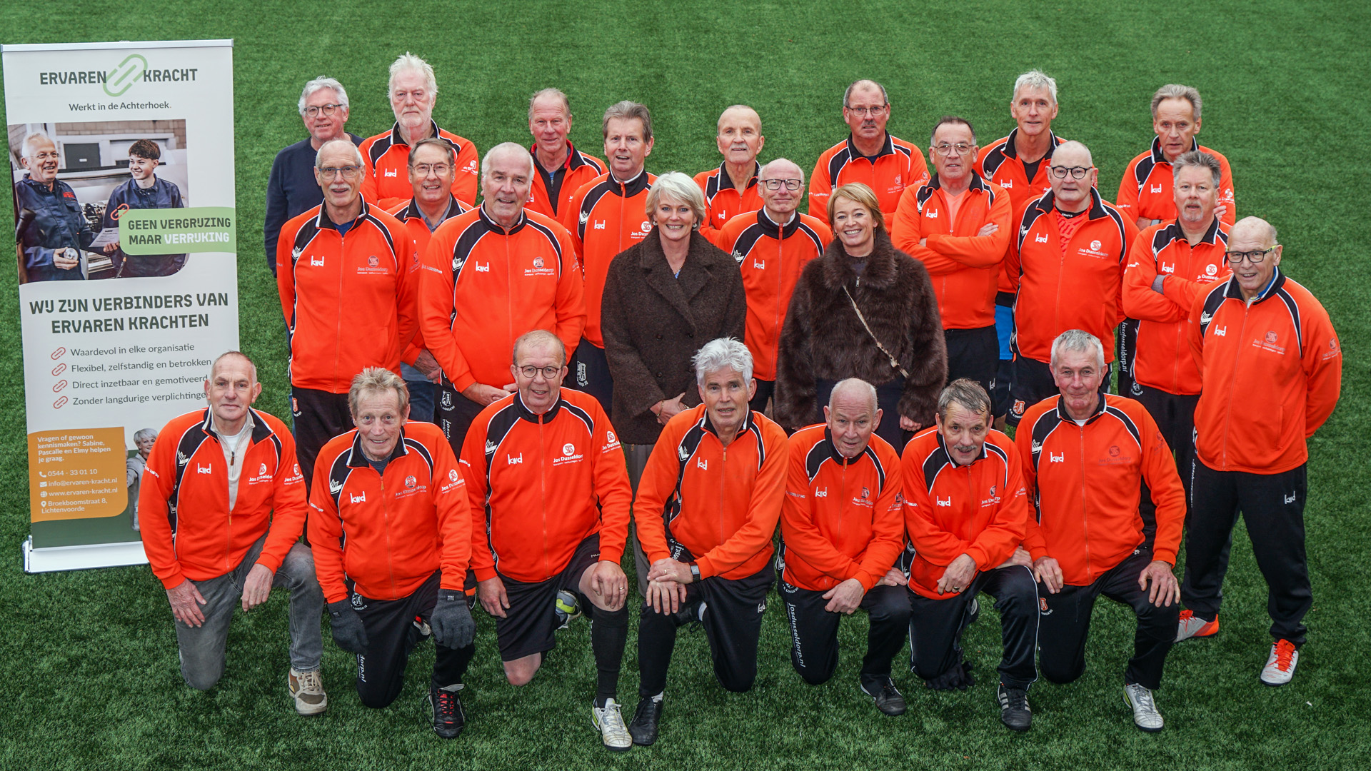 Ervaren Kracht sponsor Wandelvoetbaltoernooi De Treffer