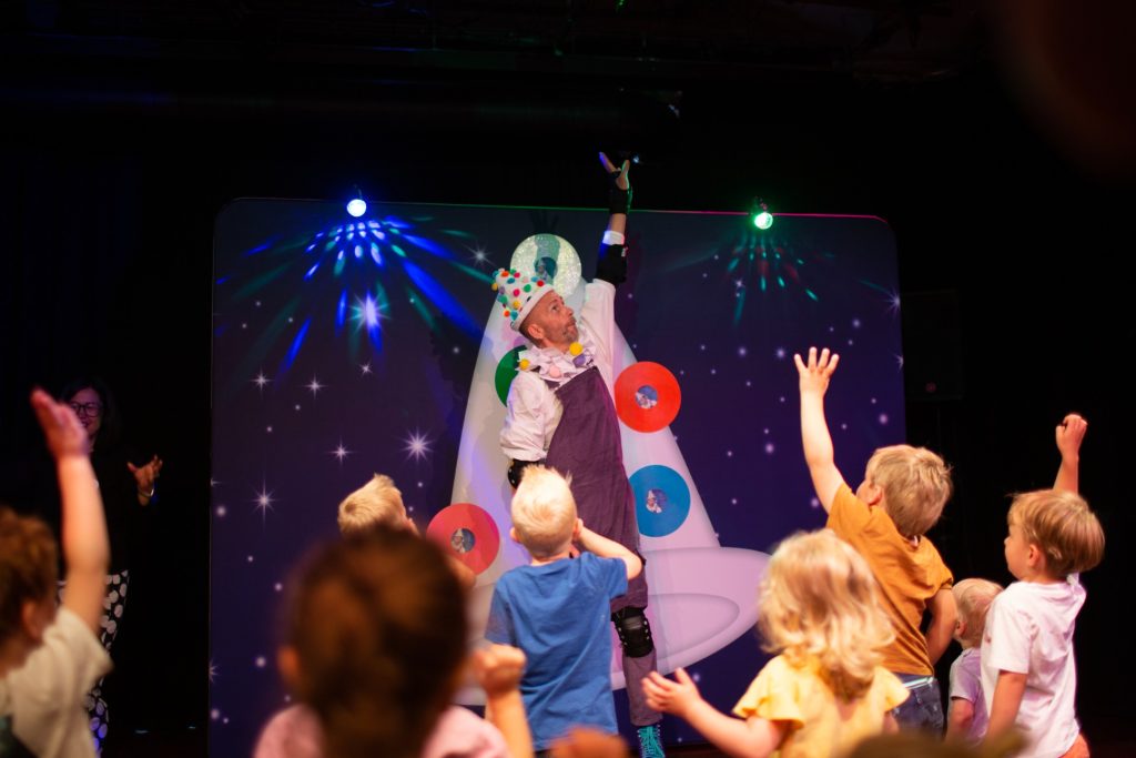 Voorstelling discodip