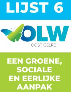 Lijst 6 OLW Oost Gelre. Een groene, sociale een eerlijke aanpak