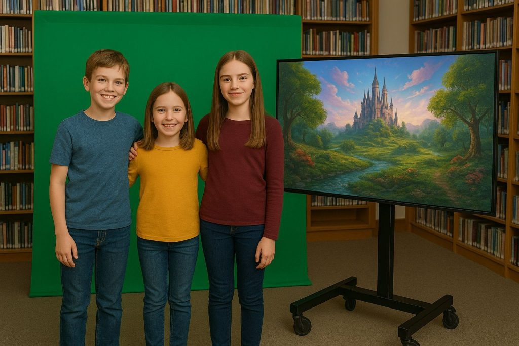 Bieblab AI en Green screen - foto AI